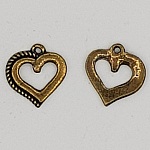 Hjerte charms N°17 V