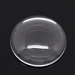 Cabochon Rund 25 mm i klart glas N°11 standard