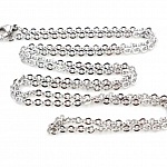 Collier N°08 en acier inoxydable 70 cm