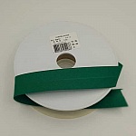 Alle tekstilmaterialer, ensfarvet skråstreg 1 meter hals 3 Mørkegrøn