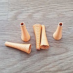 Spiralformet keglebæger N°02 X 5 P Farve 07.