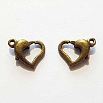 1 karabinlås hjerte 13 mm