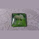firkantet glas cabochon 30mm 010 