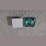 firkantet glas cabochon 25mm 047 