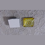 glas firkantet cabochon 25mm 020 