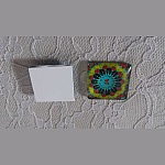 firkantet glas cabochon 25mm 008 