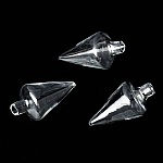 Glaskugler kegle 02 på 37mm 5 stk.