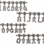 Breloque Alphabet 03 Lettre R et Strass