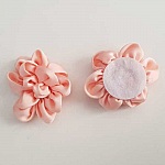 Fleur Tissus Uni 7/8 pétales N°02-07