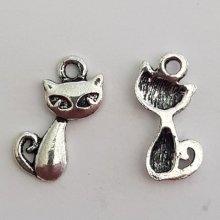 Cat charm N°16 x 10 stk.