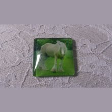 firkantet glas cabochon 30mm 010 