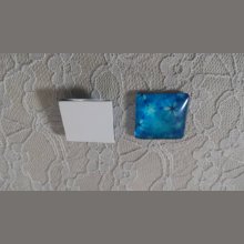 firkantet glas cabochon 25mm 019 