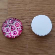 cabochon rond en verre 20mm divers 021