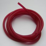 1 meter Pvc Hollow cord 3 mm Bordeaux