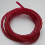 1 meter Pvc Hollow Cord 5 mm Dark Fushia