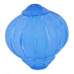 Perle Lucit Lampion form Striated Royal Blue