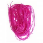 1 meter 1,5 mm Fushia Medium PVC-tråd.