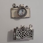 Camera charm N°05 Silver