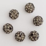 10 mm shamballa stil harpiks perle N°01