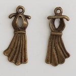 Charm Pin-up kjole N°03 Bronze