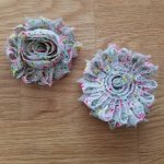 Flosset stof blomst nr. 29
