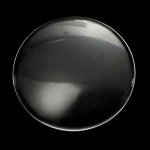 Cabochon Round 38 mm i klart glas