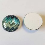 cabochon rond en verre 20mm divers 039