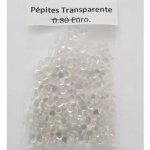 Micro bille Pépite Transparent sachet de 4 Grammes