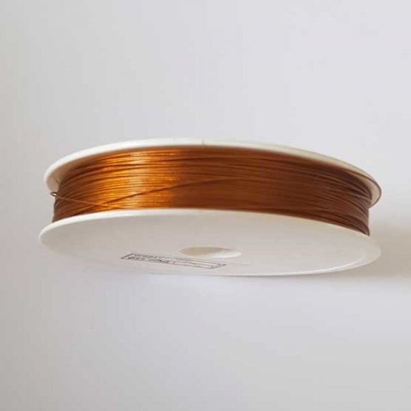 x 100 Fil C&acirc;bl&eacute; Cuivre Diam&egrave;tre 0.45 mm