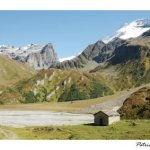 Postkort Gliere sø, Champagny en vanoise om sommeren