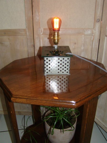 Steampunk retro fremtidig lampe