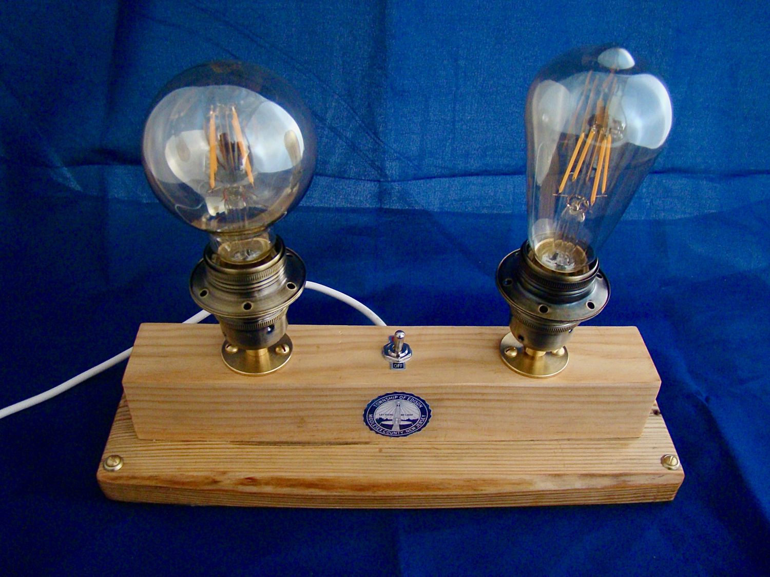 EDISON steampunk stil lampe 