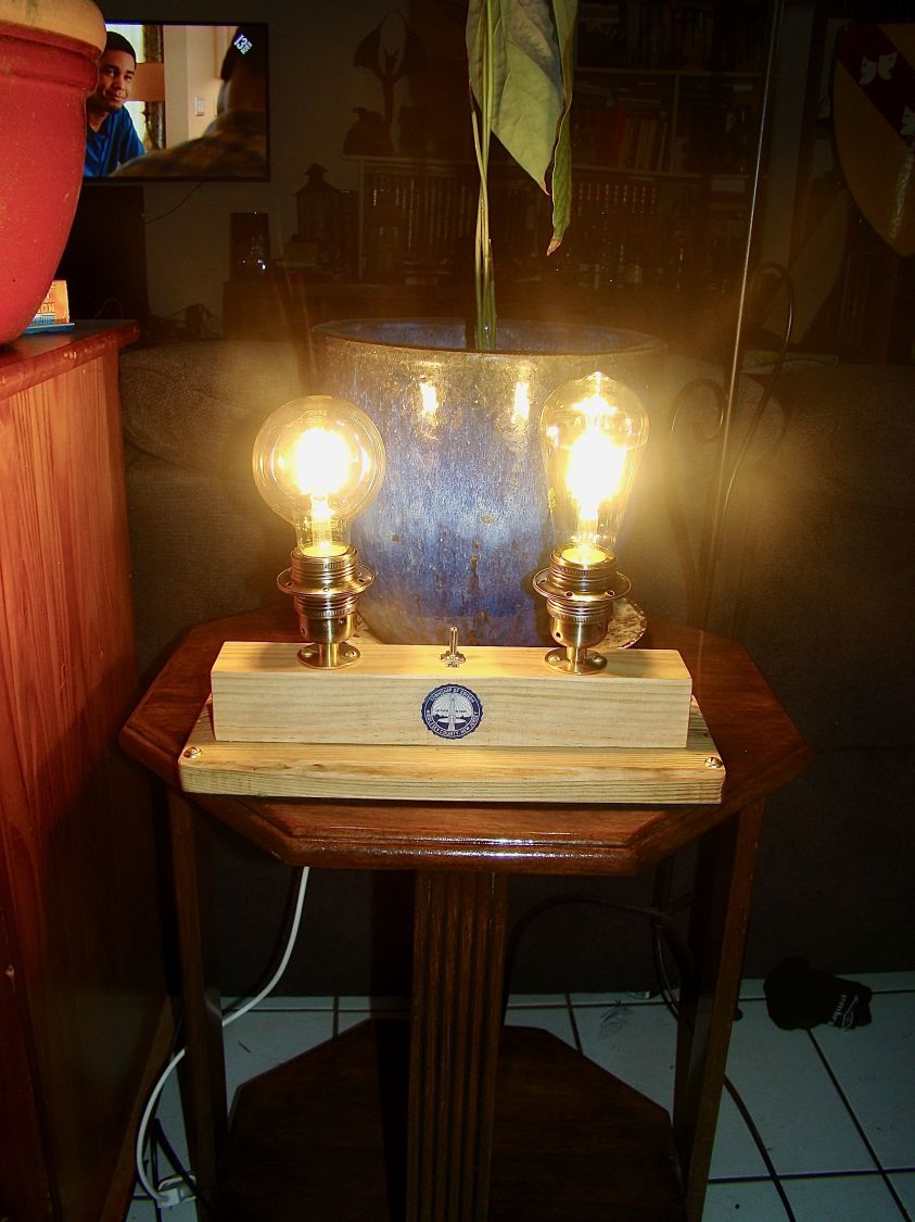 EDISON steampunk stil lampe 