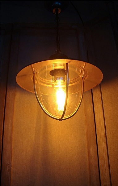 stor st&aring;l industriel type suspension lysekrone !