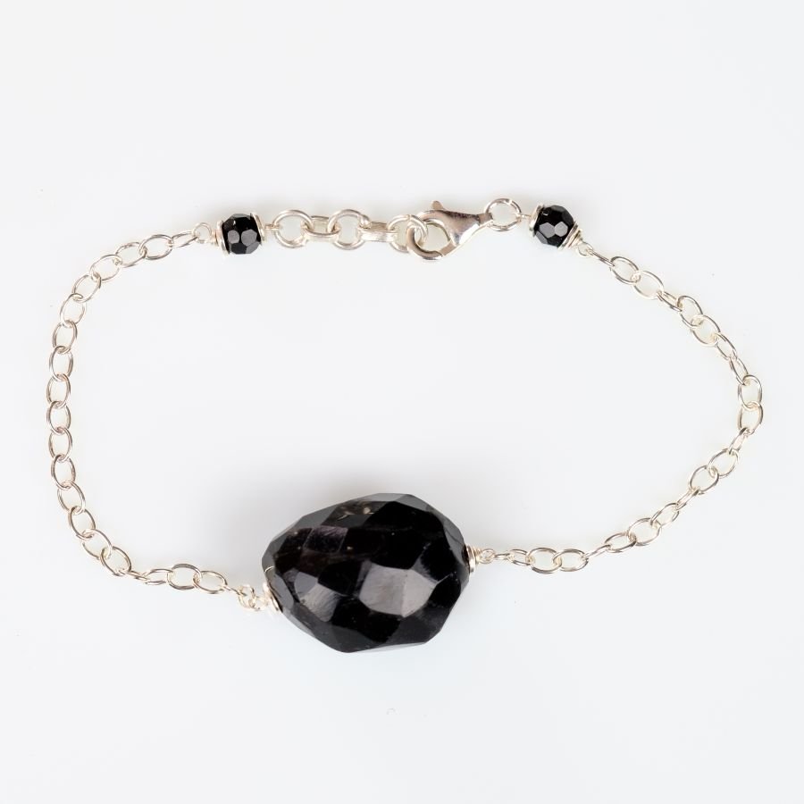 Armbånd "My Precious in Black Onyx" Sølv 925