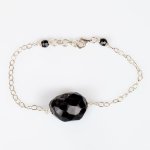 Armbånd 'My Precious in Black Onyx' Sølv 925