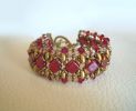 Bracelet Argyle Rubis en kit