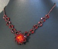 Collier Syros rouge en kit