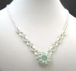 Collier Syros Vert Opale en kit