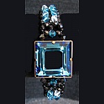 Kit bracelet Kanak Swarovski Noir & bleu