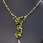 Kit collier Cyclade Olivine