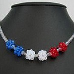 Perle kugle halskæde kit Frankrig