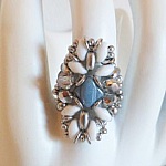 Kit bague Iceland bleu