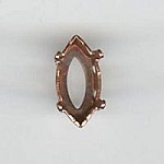 Shuttle indstilling 10x5mm antik guld