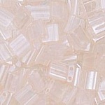 Miyuki Tila 5mm Lt Shell Pink Luster x 25