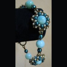 Tutoriel bracelet Twinétoile Amazonite