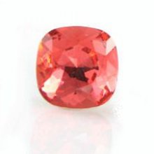 Swarovski cabochon firkantet 12mm Padparadscha