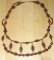 Collier &eacute;gyptien bleu cuivre