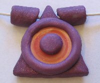 Pendentif c&eacute;ramique