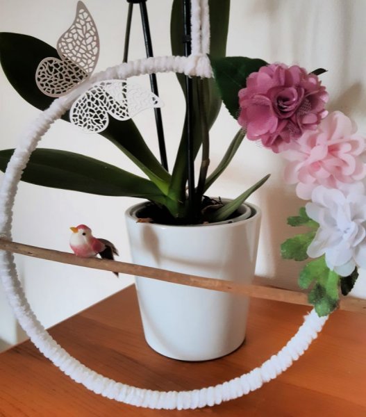 Bl&oslash;d uld dekoration